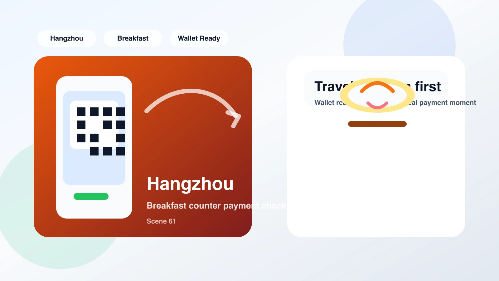 Screenshot of WeChat Pay passport verification screen on a smartphone