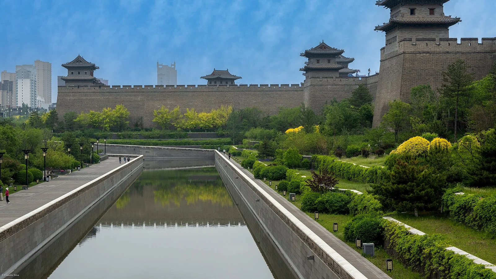 Datong City Wall in Datong